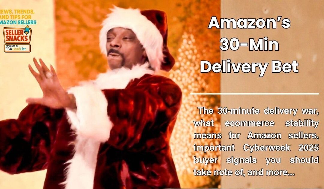 🚀 Amazon’s 30-Min Delivery Bet