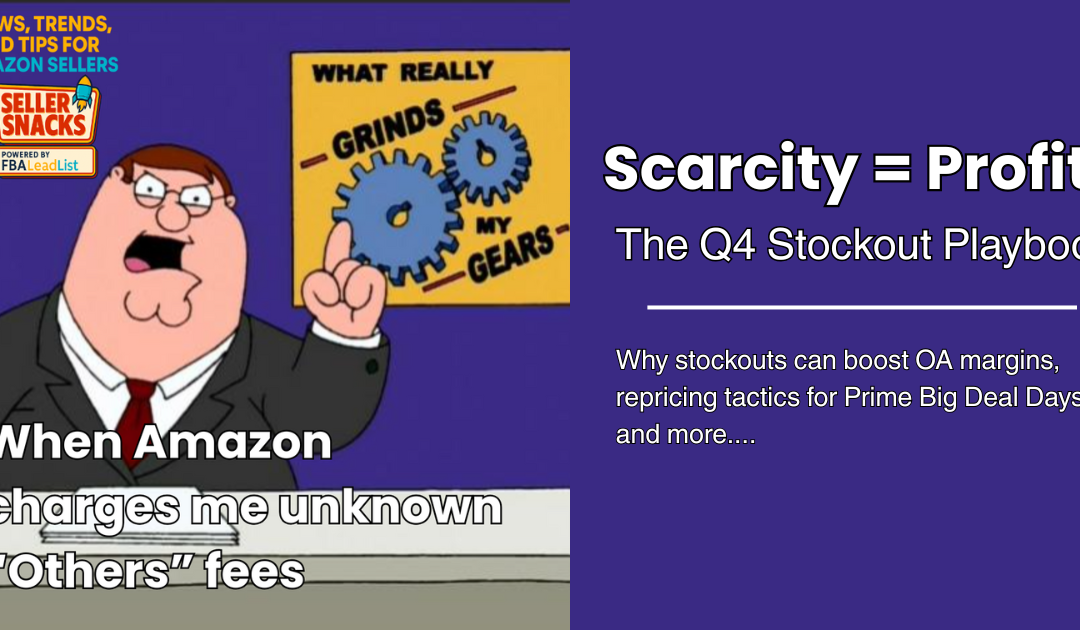 Scarcity = Profit? The Stockout Playbook for Q4